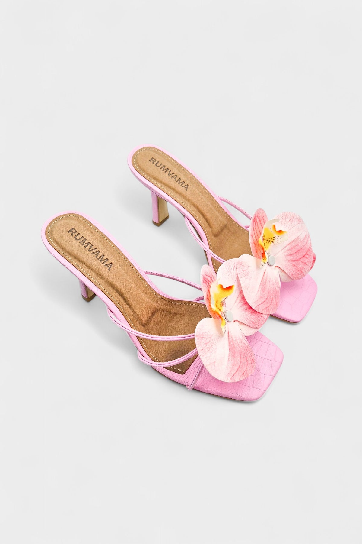 Flamingo Orchid Heels - Rumvama
