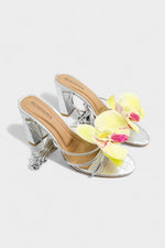 Lemon Orchid Silver Heels - Rumvama