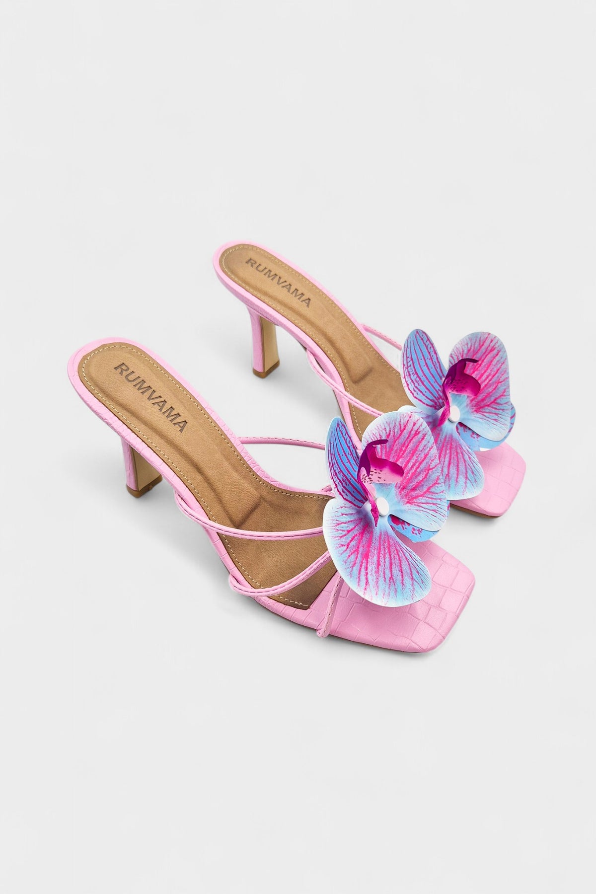 Raspberry Orchid Pink Heels - Rumvama