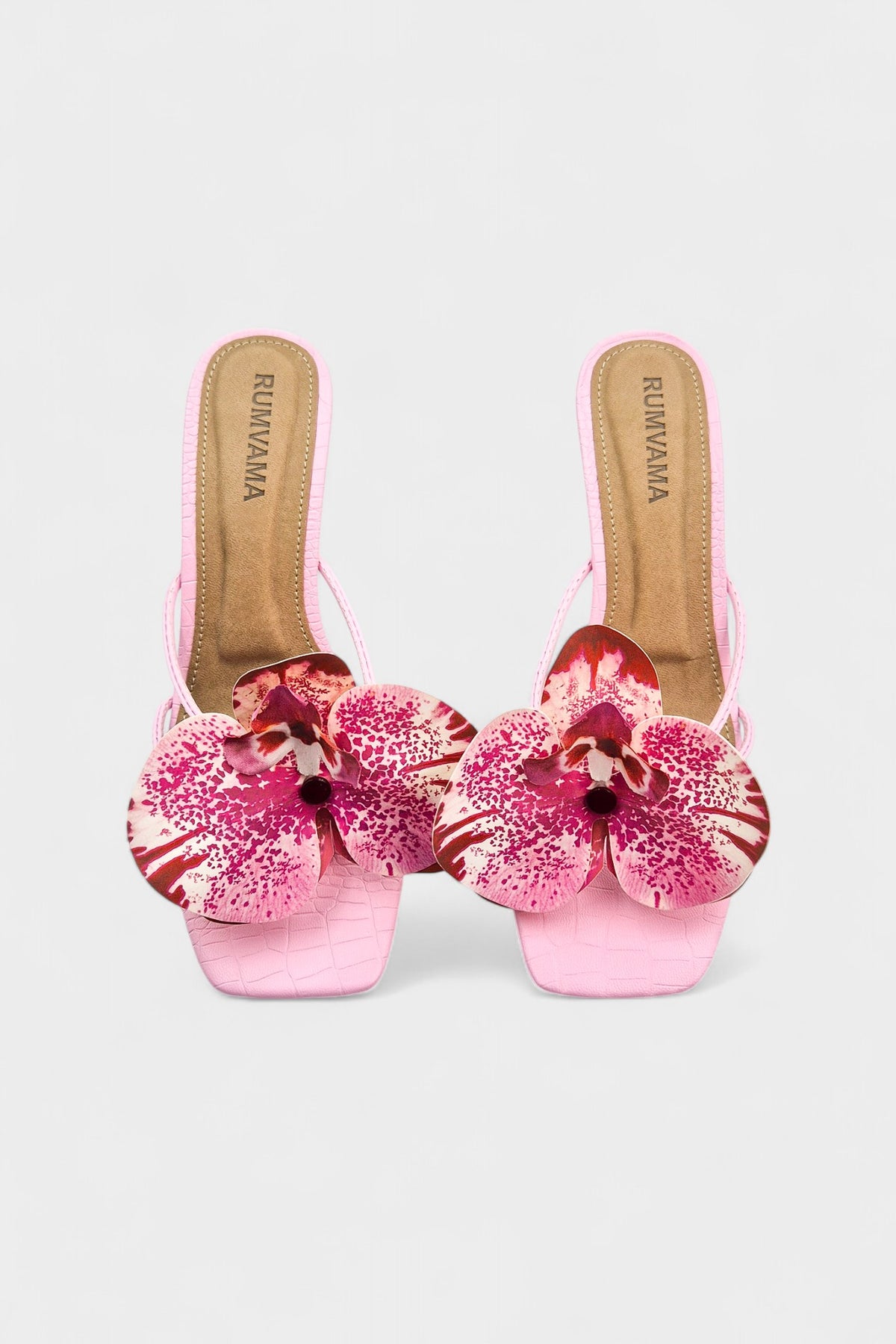 Sangria Orchid Pink Heels - Rumvama