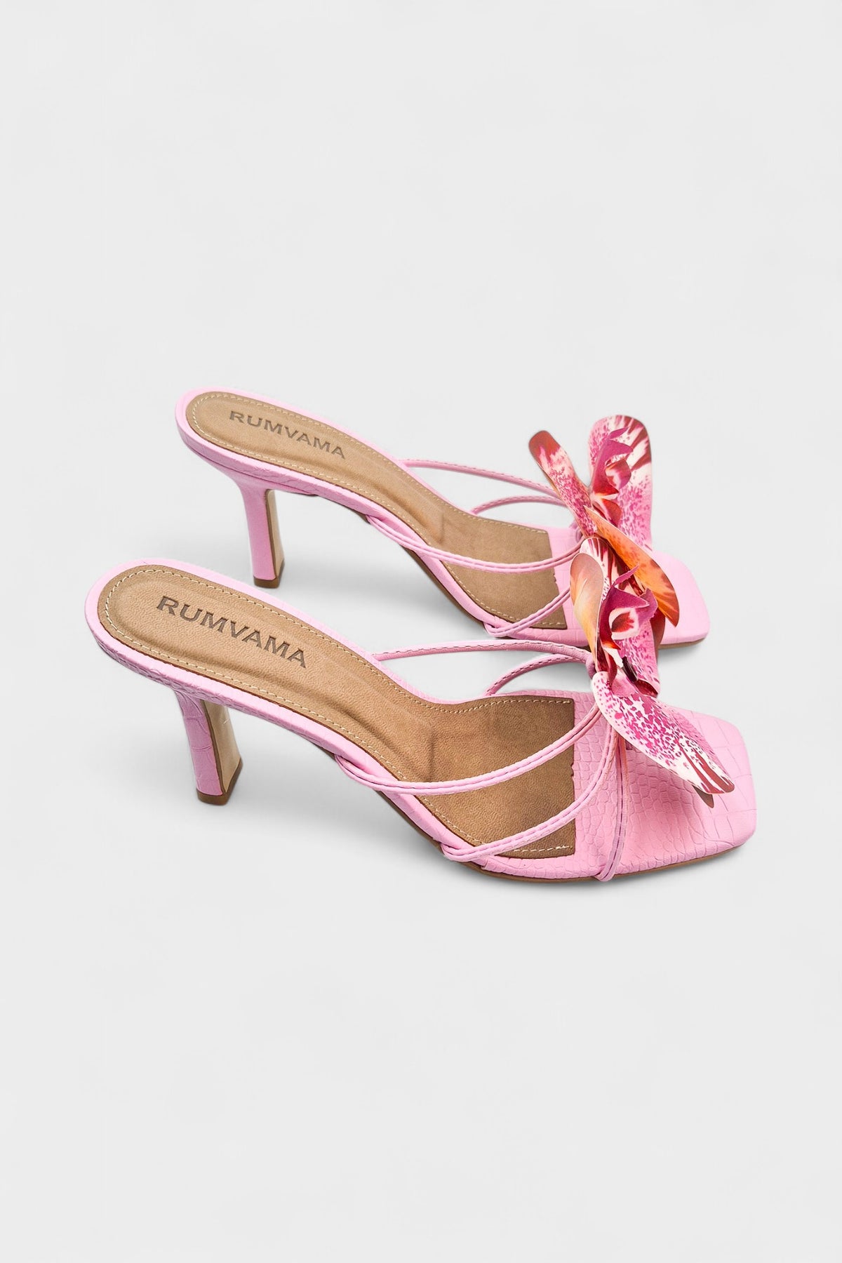 Sangria Orchid Pink Heels - Rumvama