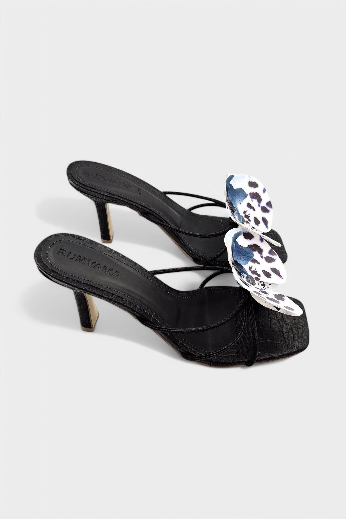 Dalmatian Orchid Heels - Rumvama
