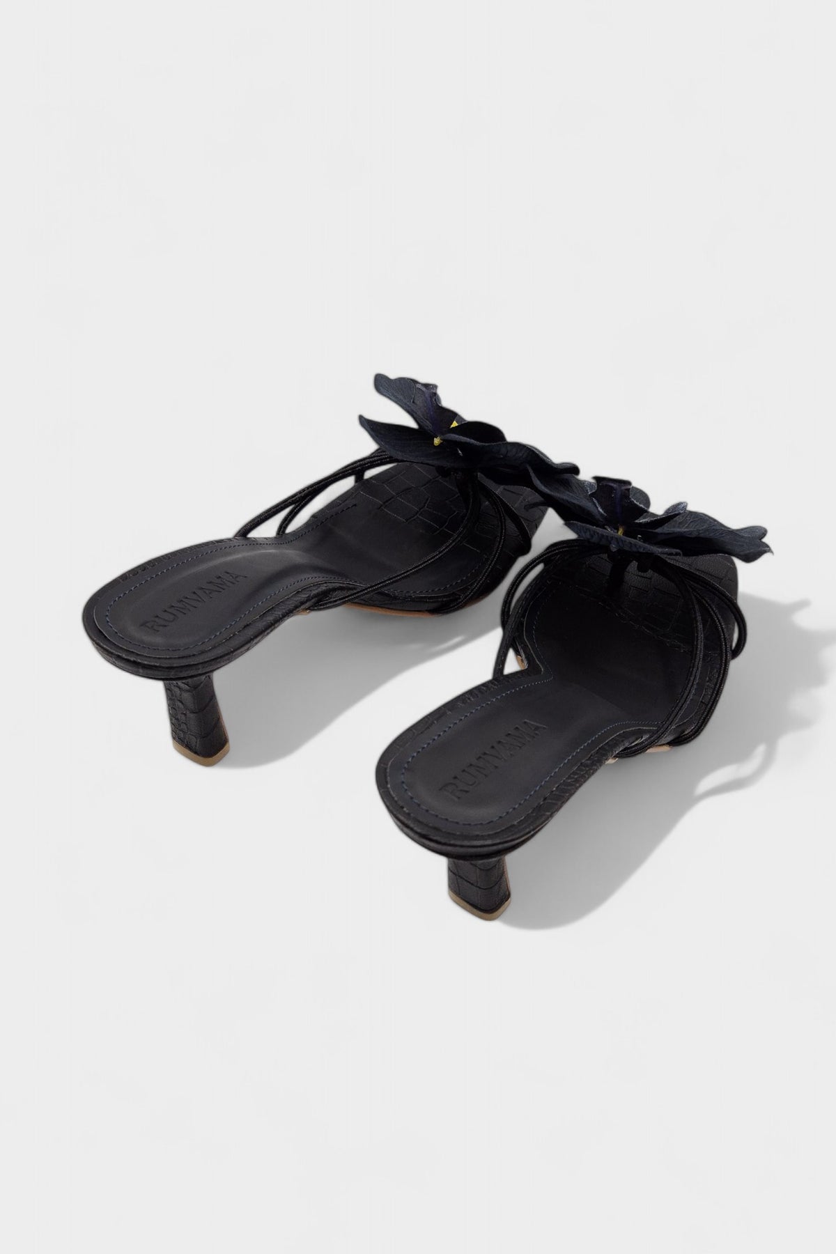 Black Orchid Heels - Rumvama