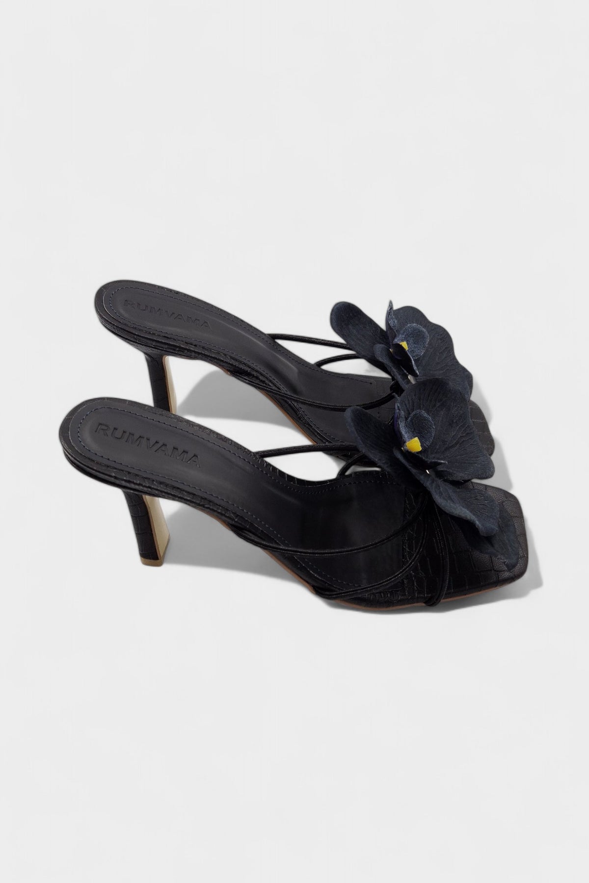 Black Orchid Heels - Rumvama