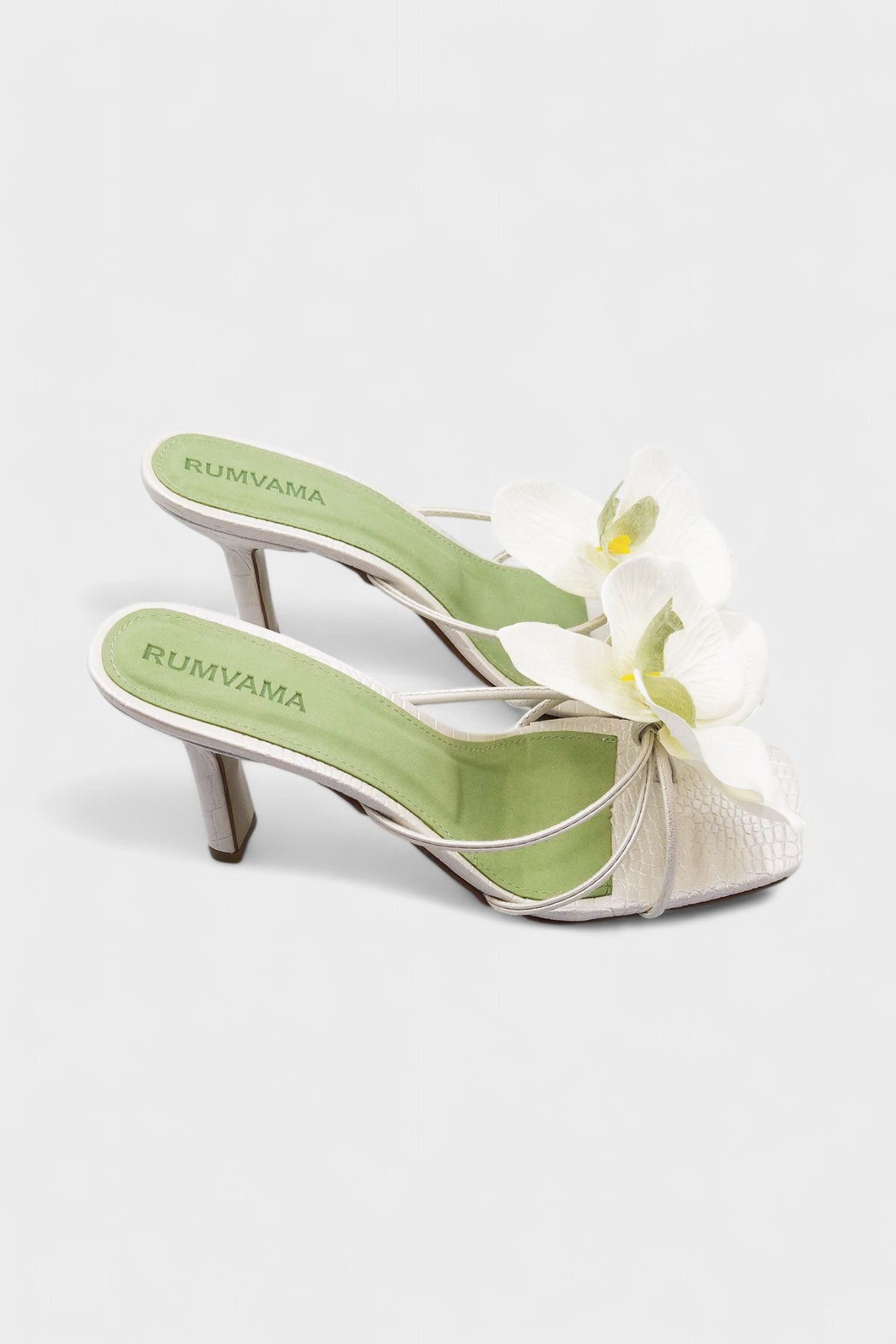 Pearl Orchid Heels - Rumvama