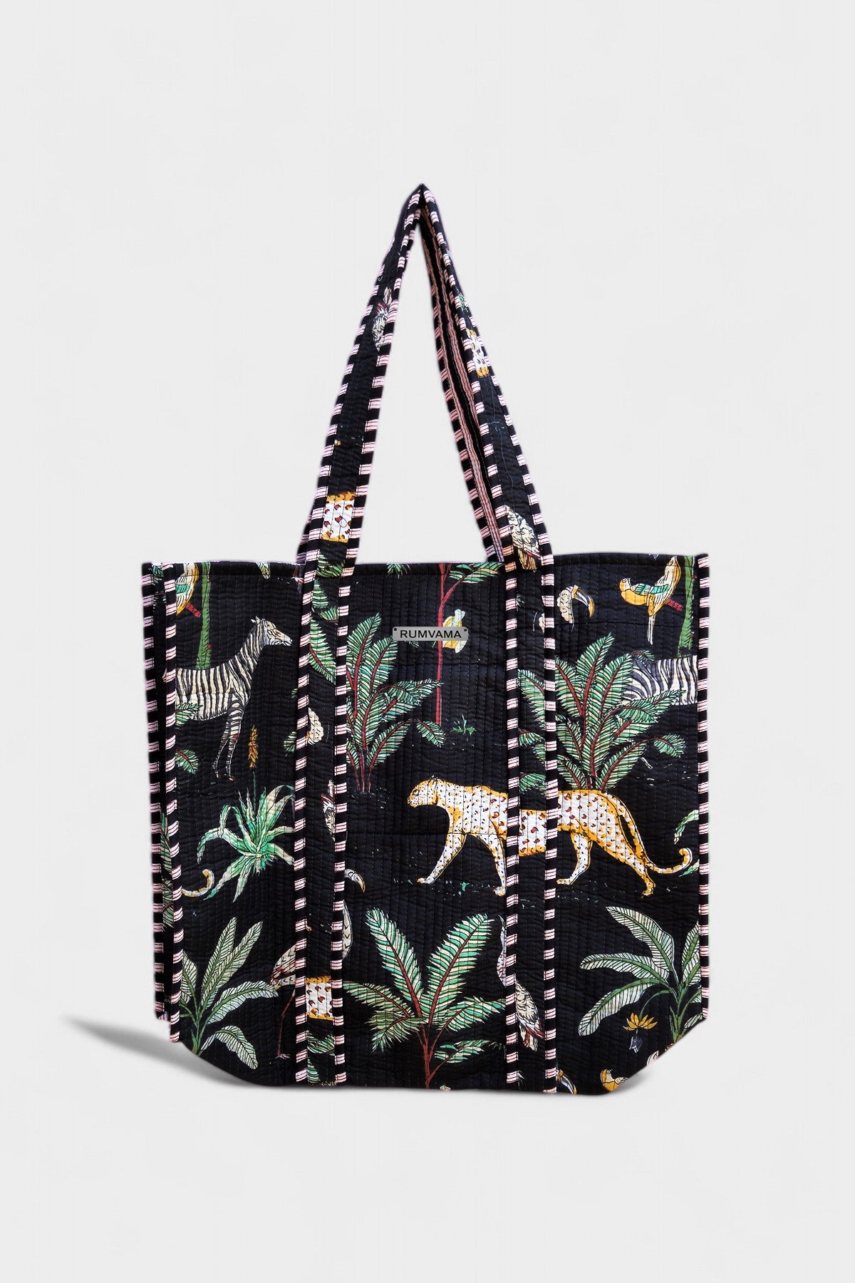 Onyx Safari Tote Bag - Rumvama